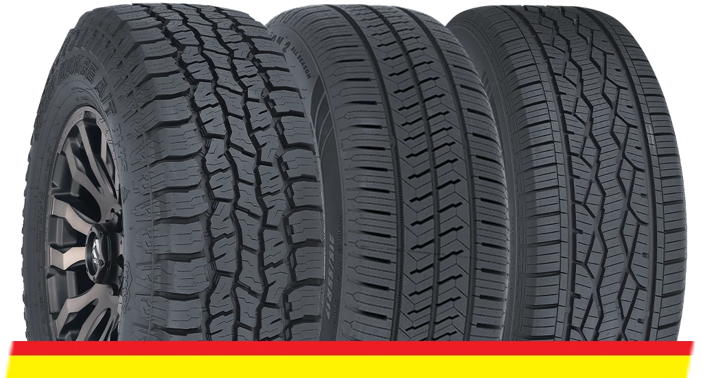 Save up to $200 on purchases of select sets of 4 tires
