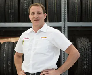 Les Schwab technician